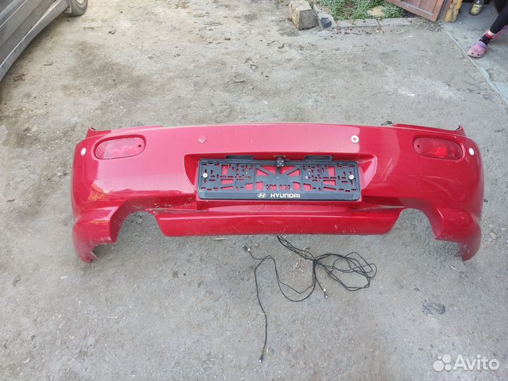 Бампер hyundai tiburon