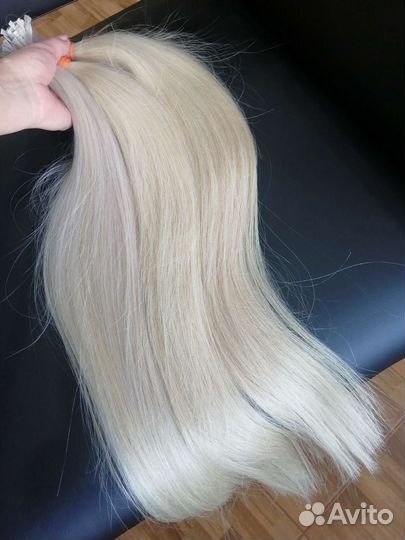Волосы для наращивания блонд