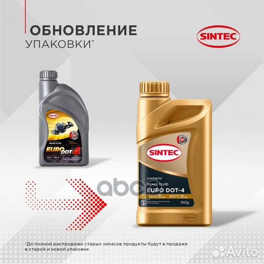 Жидкость тормозная 800736 sintec