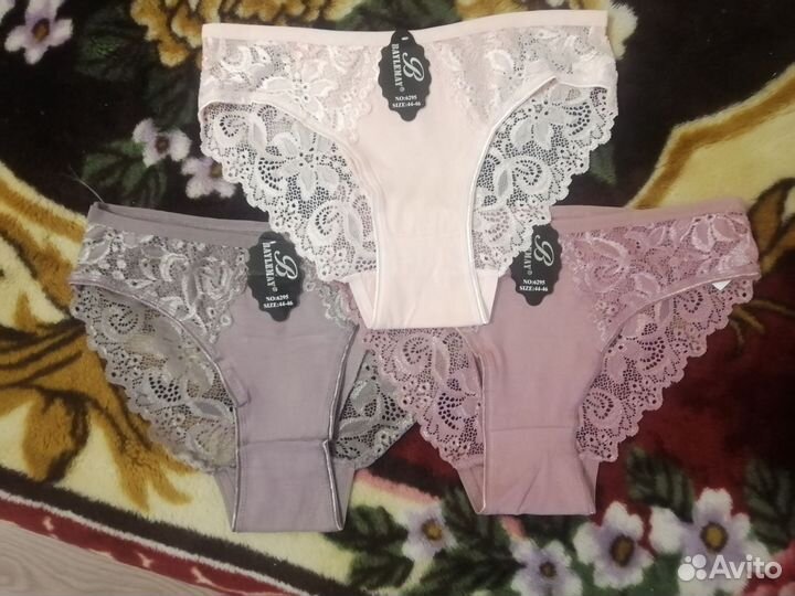 Трусы женские 3 штуки