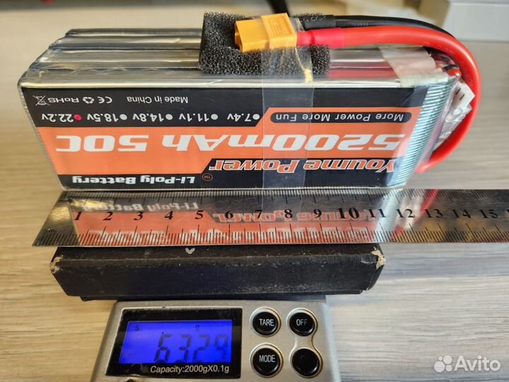 Аккумулятор LiPo 6s 6500 3300 5000 5200 LiPo 22.2V