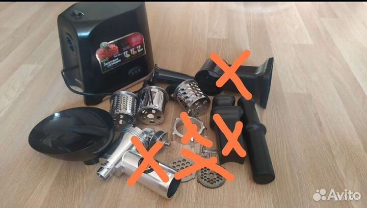 Мясорубка электрическая на запчасти