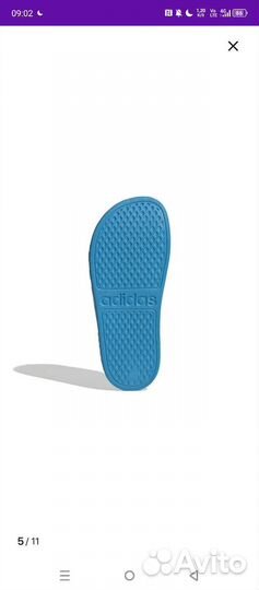 Шлепки adidas adilette 36