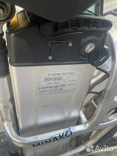 Электровелосипед колхозник minako v.8 pro