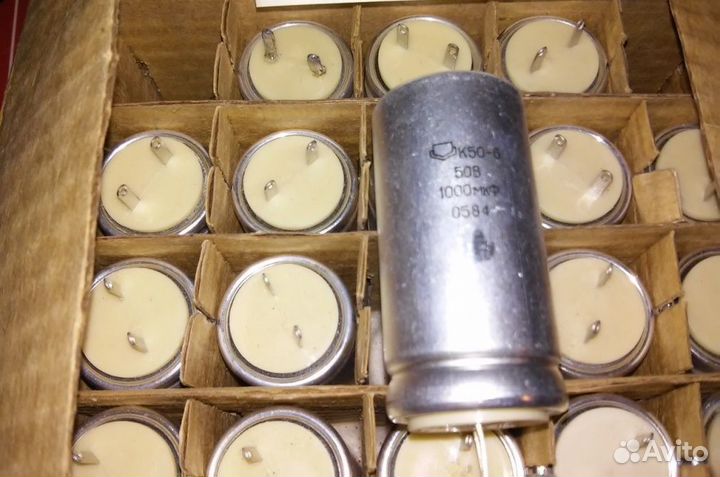Конденсаторы СССР К50-6, К50-7, К50-12, мбм и др