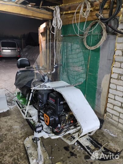 Самодельный снегоход