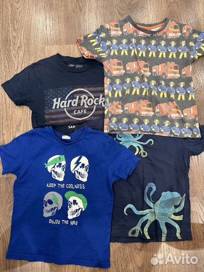 Вещи пакетом на мальчика 122 128