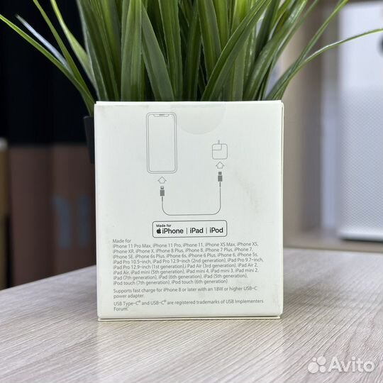 Кабель для iPhone с Type-C оригинальный