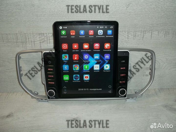 Магнитола Kia Sportage 4 Tesla 2/32 Android GPS