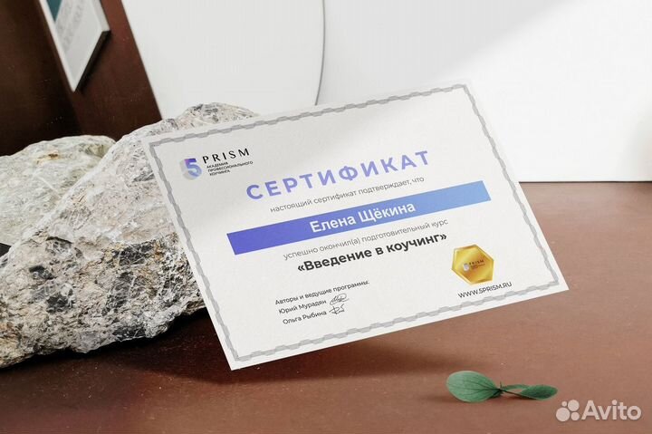 Консультация по 5 Prism (коуч) и промокод на курсы