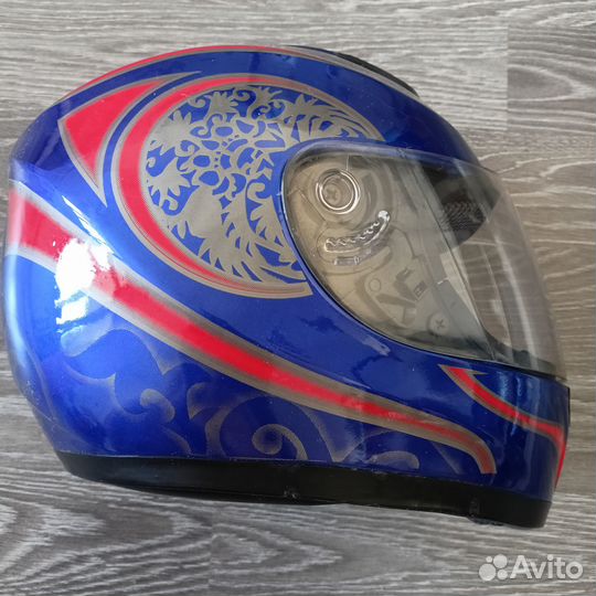 Защитный мотошлем XZM XS 53-54 см