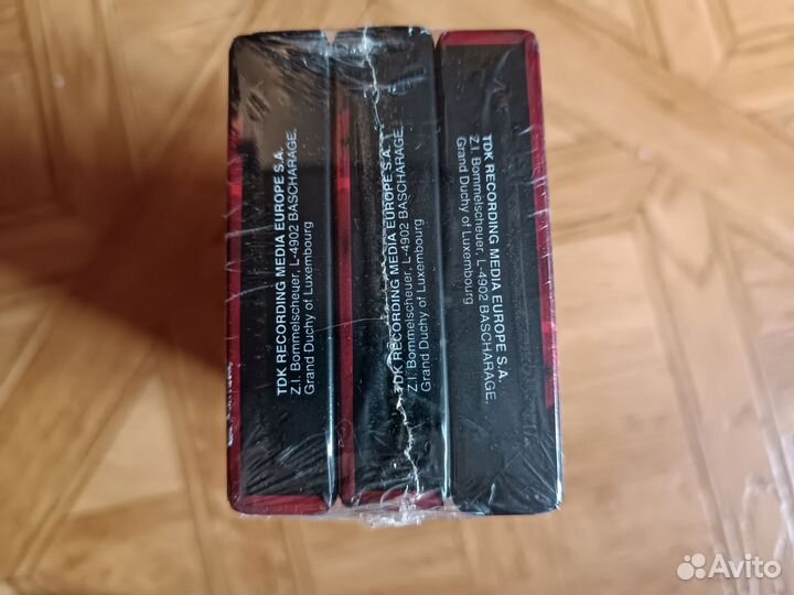 Аудиокассеты tdk d90 3шт