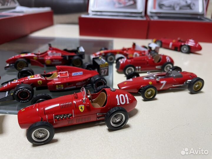 Все Ferrari La Storia 1/43 F1