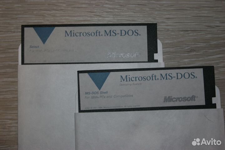 Дискеты 5.25 с ос MS-DOS