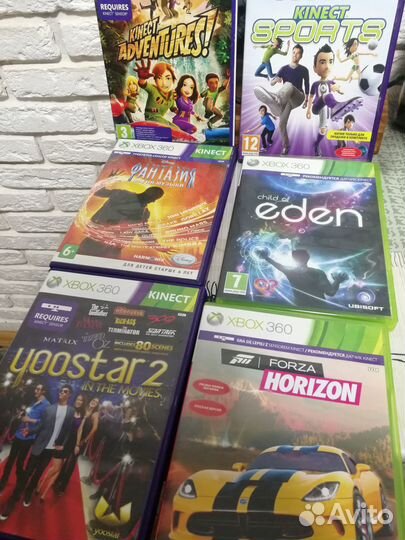 Игры на xbox 360 лицензия kinect