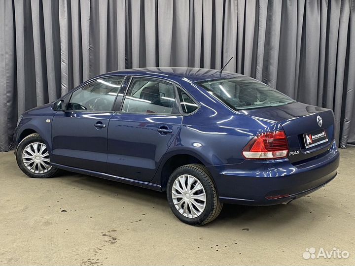 Volkswagen Polo 1.6 AT, 2016, 166 000 км