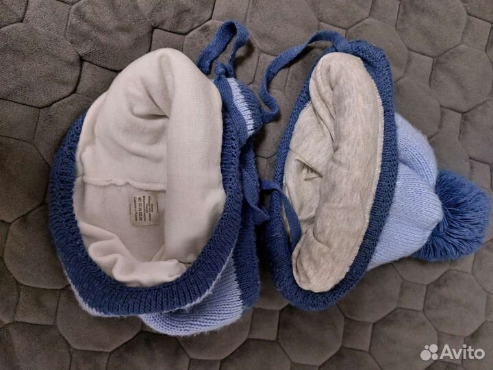 Комплект шапка и снуд для мальчика