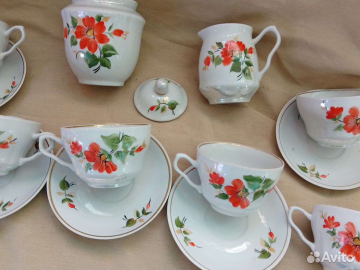 Чайный сервиз СССР барановка