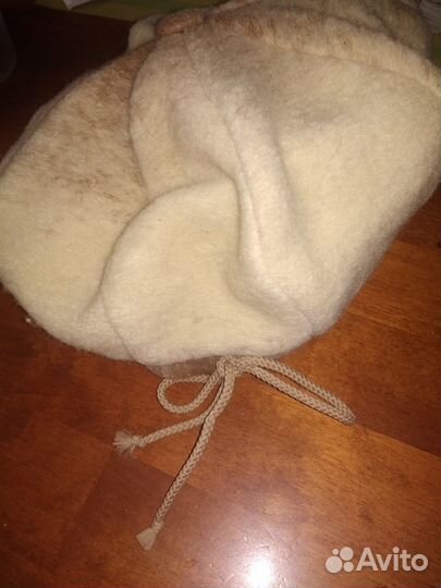 Кепка из натуральной шерсти