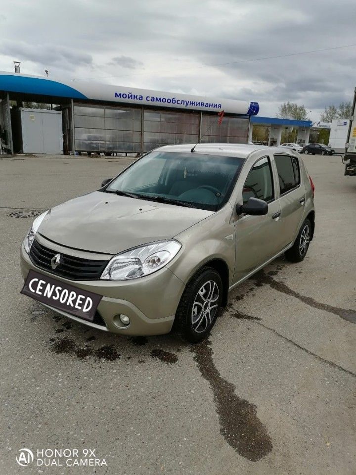 Renault Sandero: фото владельца