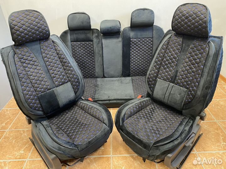 Авточехлы из алькантары