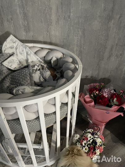 Бортики в детскую кроватку