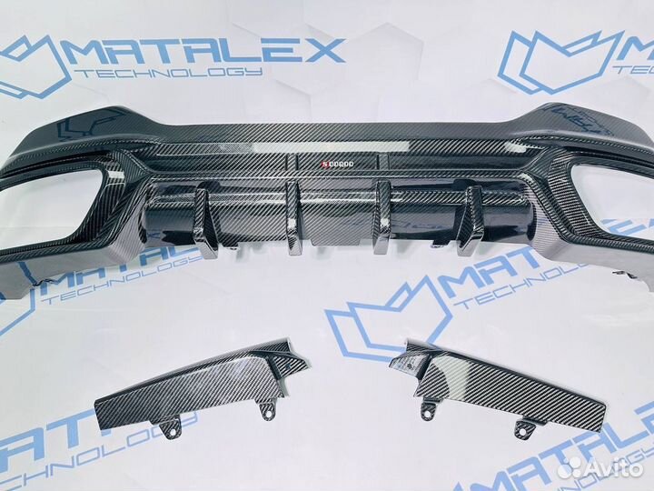 Диффузор с элеронами BMW G14 G15