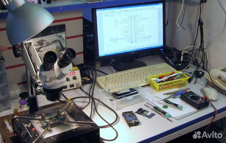 Ремонт iPhone, телефонов, планшетов, компьютеров