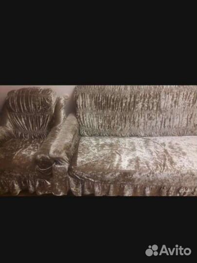 Накидка на диван и 2 кресла