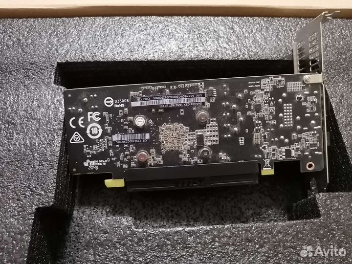 Видеокарта gtx 1650 4gb