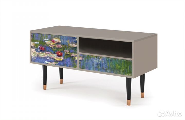 Тв-тумба T3 - Сатин - The water lily pond