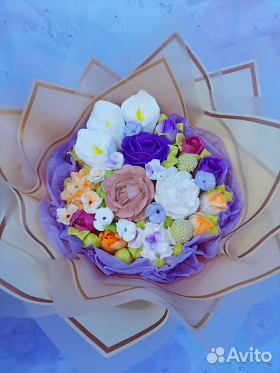 Подарок на 1 сентября учителю, зефирный букет