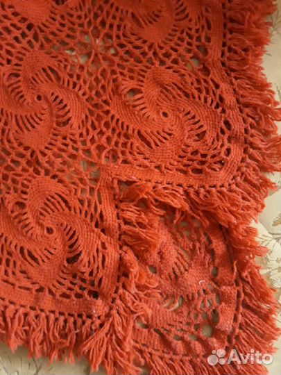 Платок шаль пончо ручная работа