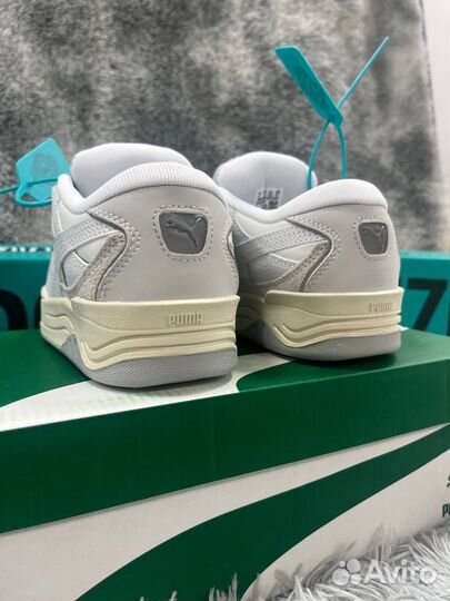 Дутыши Puma 180 tones Белые Оригинал Poizon