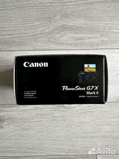 Canon Powershot G7 x mark ii black (в наличии)