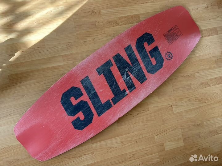 Комплект Вейкборд Slingshot Volt 152 Крепления кtv