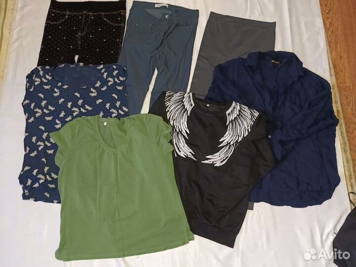 Вещи пакетом на девушку 46 48