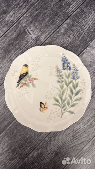 См. проф. Тарелка Butterfly Meadow Lenox