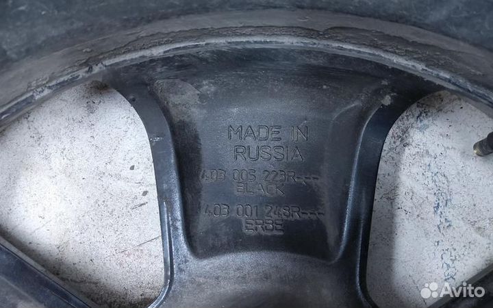 Диск колеса литой Renault Kaptur R16 черный