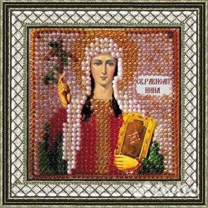 Рисунок на ткани для вышивания бисером 6,5х6,5 см