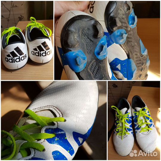 Бутсы adidas детские 36 р, ботинки д/с 35 р