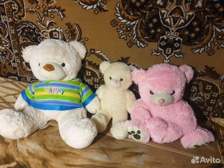 Большие плюшевые медведи
