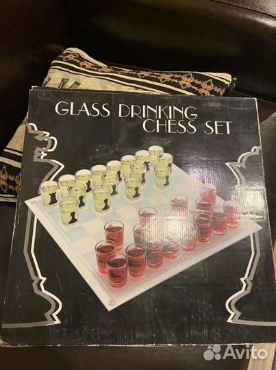 Шахматы с рюмками