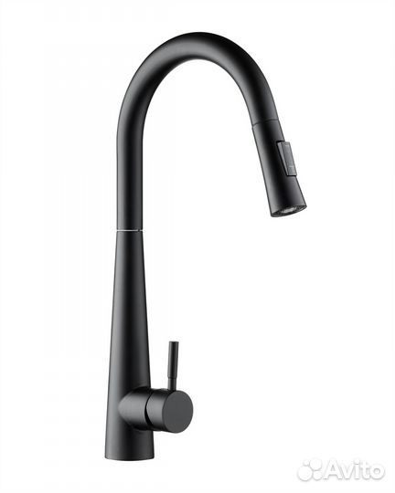 Смеситель для кухни Orange Steel M99-007b Черный