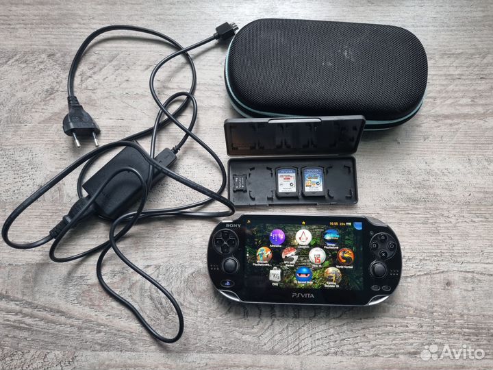 Sony playstation Vita fat прошитая