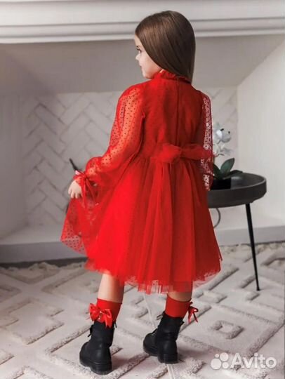 Платье нарядное праздничное 128 - 140