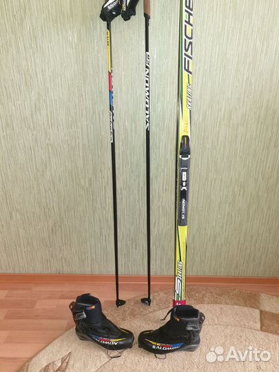 Горные лыжи женские с ботинками