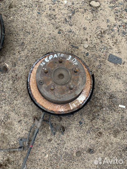 Цапфа задняя в сборе kia cerato 2