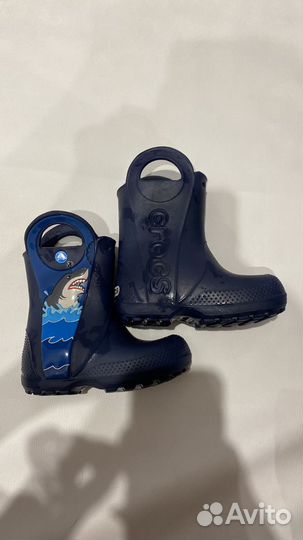 Резиновые сапоги crocs