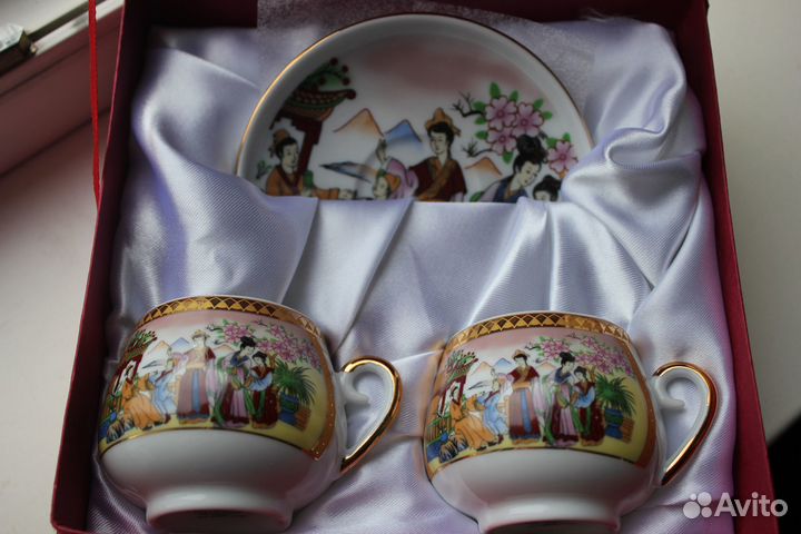 Сервиз кофейный парный Yamasen Gold Collection